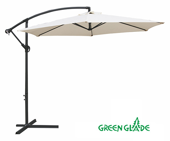 Зонт садовый Green Glade 6001 бежевый 