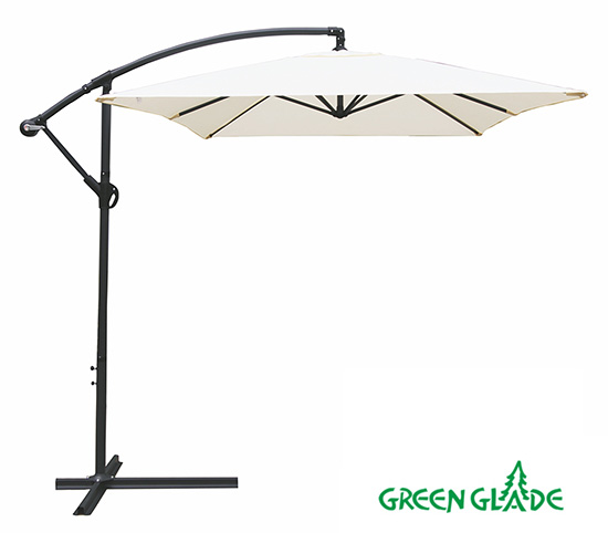 Зонт садовый Green Glade 6401 бежевый 