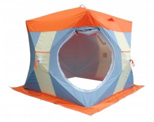 Нельма Куб-2 Люкс палатка для зимней рыбалки с внутренним тентом   2,05 х 2,05 м