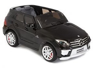 Детский электромобиль Mercedes Benz ML63 AMG ЛИЦЕНЗИЯ черный металлик (DMD168) 