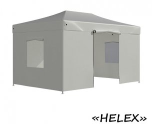 Тент-шатер быстросборный Helex 4335 3x4,5х3м полиэстер белый