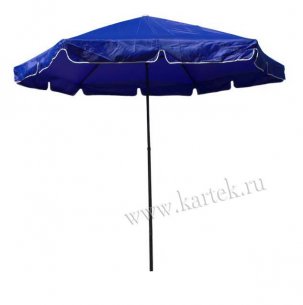 Зонт с толстыми спицами.     Зонт круглый d-2.9м